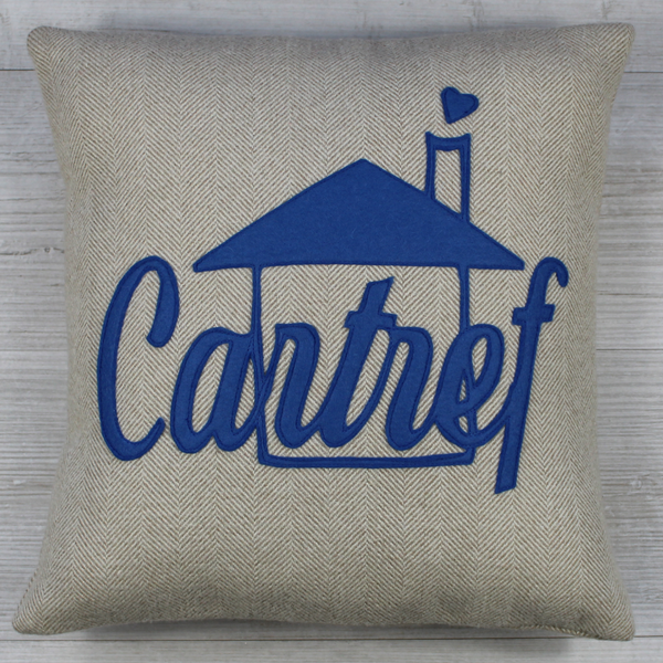Cartref Cushion / Home Cushion