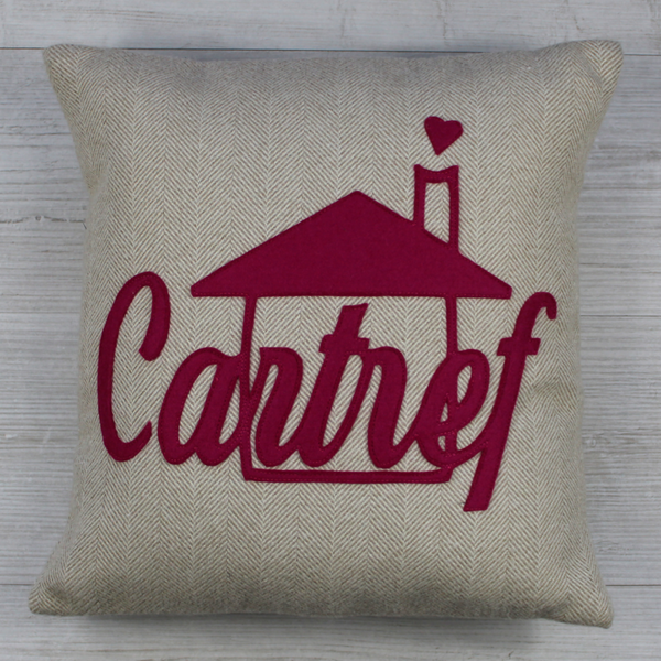 Cartref Cushion / Home Cushion