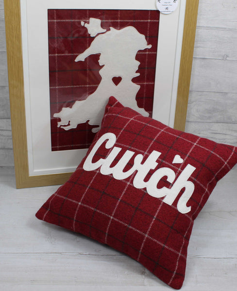 Map of Wales with Cwtch