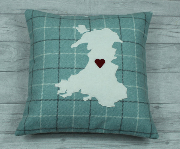 Map of Wales Cushion