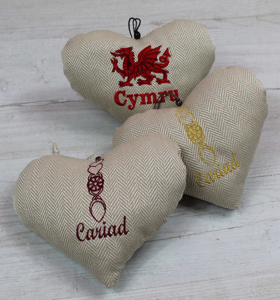 Welsh Love Spoon Heart (Gold)