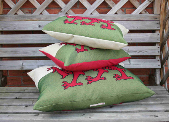 Welsh Flag Cushion